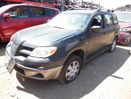 2006 MITSUBISHI OUTLANDER LS BLACK 2.4 AT FWD 203975